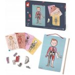 Janod magnetická skládačka Lidské tělo – Zboží Mobilmania