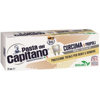 Pasta del Capitano Curcuma & Propolis 75 ml – Zboží Mobilmania