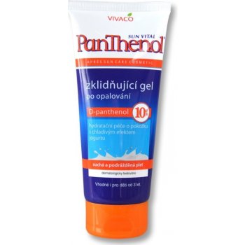 Vivaco Panthenol 10% zklidňující gel po opalování 200 ml