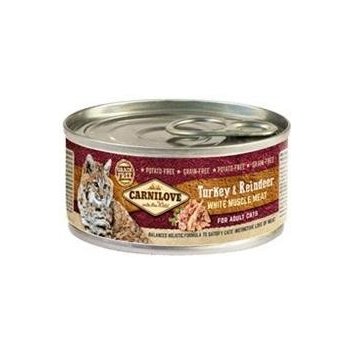 Carnilove White Muscle Meat Turkey&Reindeer Cats 100 g