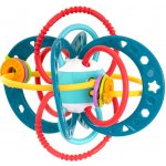 Ikonka Chrastítko a kousátko senzorické tyrkysové – Zboží Dáma