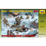 Zvezda Soviet Tank Hunters with dogs 1:35 3611 – Hledejceny.cz