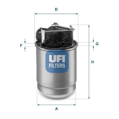 Palivový filtr UFI 55.517.00 | Zboží Auto