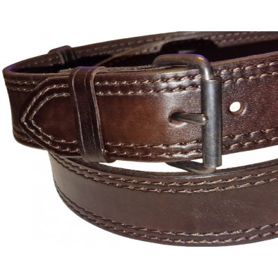 Zubíček Velmi silný kožený opasek zdobený basketem – Hledejceny.cz