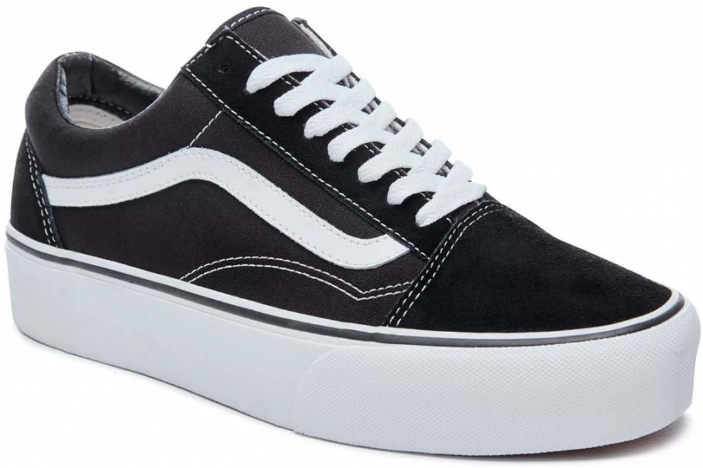 Vans Old Skool Platform black/white