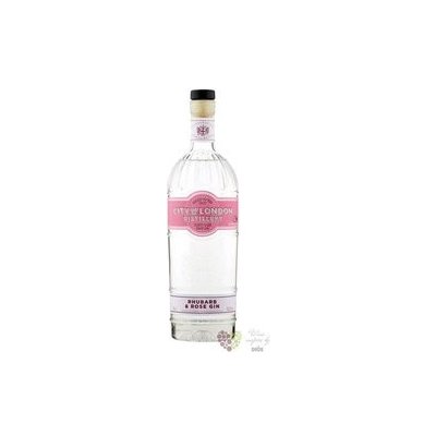 City of London „ Rhubarb & Rose ” English flavored gin 40.3% vol. 0.70 l