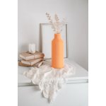 Fiedler Design VÁZA BANDANA - Jednobarevná, meruňková, velikost L – Hledejceny.cz