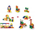 Viga dřevěná stavebnice 100 kostek – Zboží Mobilmania