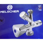 Melscher Kombinovaný ventil 1/2"x3/8"x3/4" s růžicí 1811 – HobbyKompas.cz