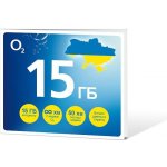 O2 Předplacená karta GO UKRAJINA 15 GB (SMALLPGO.50V15G54) – Zboží Živě
