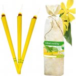 Hoxi Ušní svíčky v plátěném pytlíčku ylang ylang 10 ks – Zboží Dáma