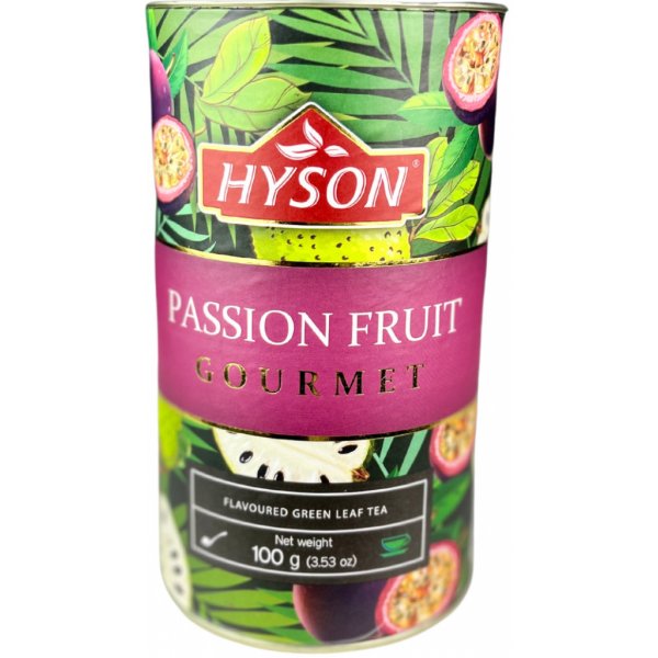 Čaj Hyson sypaný zelený čaj Passion Fruits 100 g