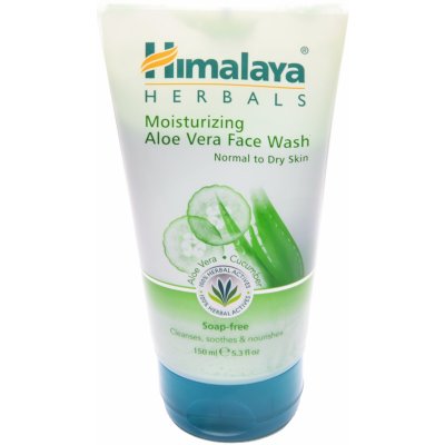 Himalaya Herbals Zvlhčující mycí gel na obličej s Aloe Vera 150 ml – Zboží Mobilmania