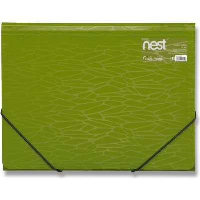 Foldermate NEST Action Case tříchlopňové desky olivově zelené A4 – Zboží Živě