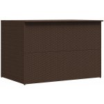 Petrashop 150 x 100 x 100 cm polyratan hnědý – Hledejceny.cz