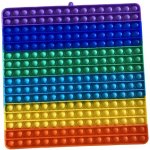 Pop It Rainbow antistresová hračka čtverec Jumbo XXL 30 cm – Zboží Mobilmania