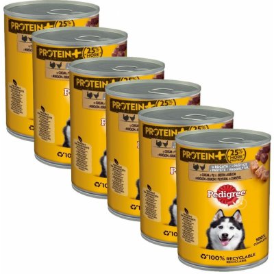 Pedigree s kuřecím a krůtím 6 x 0,8 kg – Zboží Mobilmania