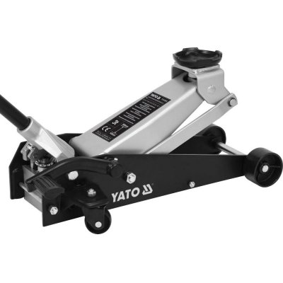 Yato Zvedák pojízdný s pedálem 3 t 145-500 mm – Zbozi.Blesk.cz