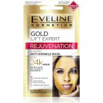 Eveline Cosmetics liftingová maska Gold Lift Expert s 24k zlatom 7 ml – Zboží Dáma