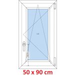 Soft Plastové okno 50x90 cm otevíravé a sklopné – Zboží Mobilmania
