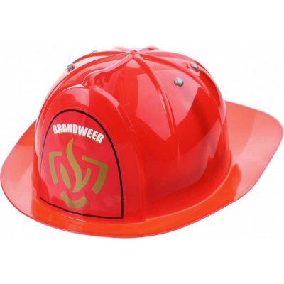 Přilba hasičská helma červená plast – Zboží Mobilmania
