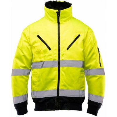 Polstar BOMBER 3V1 HI-VIS reflexní zimní bunda Yellow/Blue – Hledejceny.cz