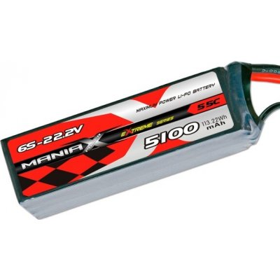 ManiaX Lipol 22.2V 5100mAh 55C – Hledejceny.cz