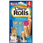 Churu Rolls Chicken wraps & Tuna Scallop 4 x 10 g – Zboží Mobilmania