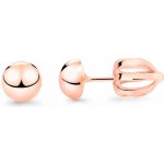 Cutie Jewellery zlaté náušnice Z5006R – Zboží Mobilmania