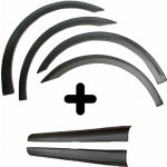 SET plastové lemy + prahy SKODA Fabia I kombi 2007 - 2014 (TOP Q jemný desén) CZ výroba – Hledejceny.cz