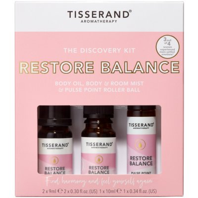 Tisserand The Restore Balance sada pro obnovu rovnováhy 2 x 9 ml + 1 x 10 ml – Hledejceny.cz