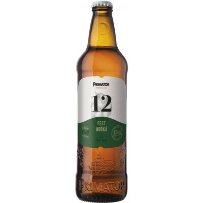 Pprimátor 12 FEST HOŘKÁ světlá 5,0% 0,5 l (sklo) – Sleviste.cz
