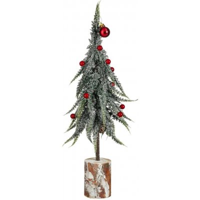 Mica Decorations Dekorace bobule, zelená ojíněná, pr. 15 x 38 cm – Hledejceny.cz