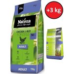 Nativia Adult Chicken & Rice 15 kg – Hledejceny.cz