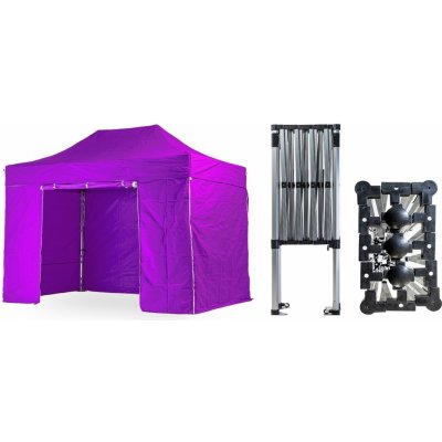 TENTino SMALL HEXAGON 2x4 m 15A - FIALOVÁ – Hledejceny.cz