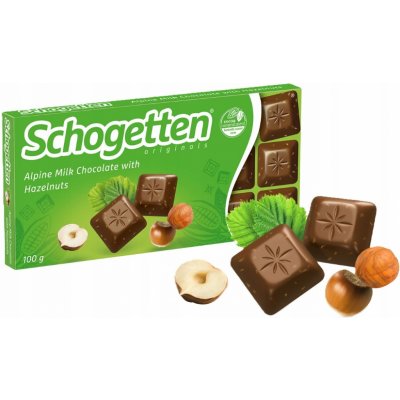 Schogetten Milk Chocolate Hazelnuts 100 g – Zboží Dáma