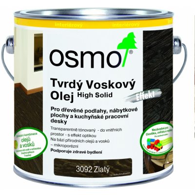 Osmo 3091 Tvrdý voskový olej Efekt 0,125 l Stříbrná – Zbozi.Blesk.cz