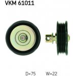Vratna/vodici kladka, klinovy zebrovy remen SKF VKM 61011