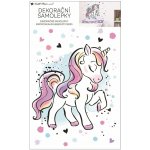 Samolepicí dekorace pro děti jednorožec (42 x 60 cm) / Dětská samolepka na stěnu 15500 Room Decor – Hledejceny.cz