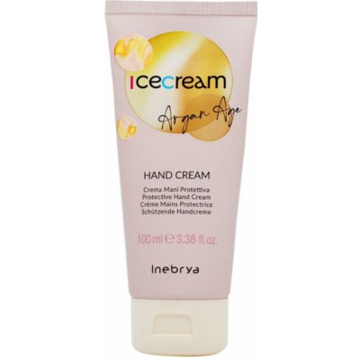 Inebrya Ice Cream Argan Age Hand Cream ochranný krém na ruce 100 ml – Zboží Mobilmania