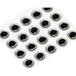 Sybai Epoxidové Oči 3D Epoxy Fish Eyes Rainbow Silver 12mm – Hledejceny.cz