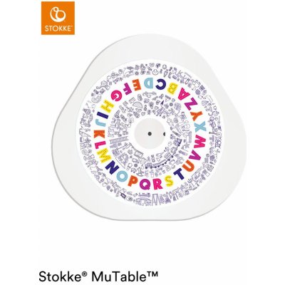 Stokke MuTable DISKcover hrací desky Letters & Numbers – Zboží Mobilmania