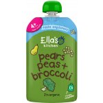Ella's Kitchen BIO Hruška hrášek a brokolice 120 g – Zbozi.Blesk.cz