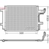 Autoklimatizace a nezávislé topení Kondenzátor, klimatizace DENSO DCN44019