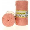 Příze Maccaroni Cotton macrame 2mm - 44 lososová