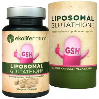 Ekolife Natura Liposomal Glutathione 30 kapslí – Hledejceny.cz