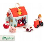 Lilliputiens látkový domeček se zvířátky Farma – Zboží Dáma