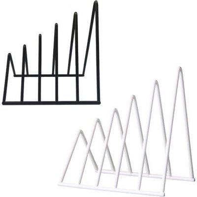 Kovová stolní knihovna UBETTER, malá knihovna, stolní úložný organizér na časopisy a noviny – Zboží Dáma