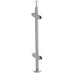 Sloupek nerezový D42,4/4x držák,v=100cm,VK-schod Těsnění pro sklo: 8mm – Zboží Mobilmania