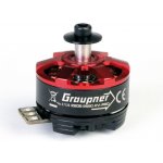 GRAUPNER ULTRA PRO 2206-1600 KV Brushless Motor CCW/levotočivý/tlač. a pravotočivý závit – Zboží Dáma